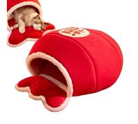 Saco de peluche para gatos | Saco de peluche para gatos | cojín para guarida del cachorro | Caseta para gatos cálida y gruesa para gatitos | Kitten Cuddler Saco para gatos para gatos y perros