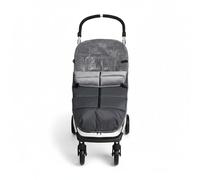 Saco de Silla de Paseo Universal en Elegante Color Liso, Fabricado en España: Comodidad y Estilo en Tus Salidas (Gris Premium)