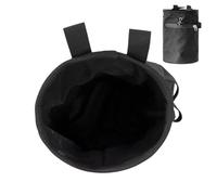 Saco de Tiza - Recinto Oxford Impermeable Cuerpo, Correa Cintura Ajustable Gancho Eje, Contenedor Polvo Fricción Agarre, Bolsillo Resistente Clip | Accesorio para Atletas & Escaladores