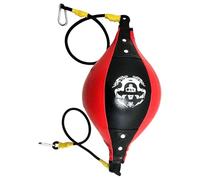 Saco de velocidad de boxeo, pelota de boxeo resistente, entrenador de golpe de respuesta rápida, correa elástica fuerte, equipo de fitness que absorbe los golpes, rutina activa de ejercicio de boxeo