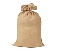 Saco de yute, grande de arpillera natural para manualidades, fiestas, jardín, caja de objetos, decoración