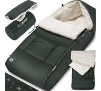 Saco dormir bebé gris verdoso poliéster 90x60cm funda incluida