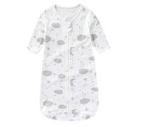 Saco Dormir Bebe Verano Tog 0.5 Manta Usable AlgodóN Manga Larga Sacos De Dormir 0,5 Tog Cremallera Niño Bolsa Para Dormir para 6-12 Meses
