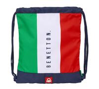 Saco Mochila BENETTON Flag, Grande 40 cm.