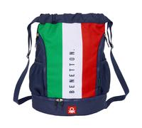 Saco Mochila BENETTON Flag, Grande 43 cm.
