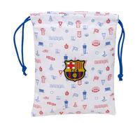F.C. BARCELONA PREESCOLAR - Saquito Merienda Lunch Bag, Portatodo, Calidad y Máxima Resistencia, Porta Comida, Recreo, 20x25 cm