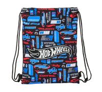 HOT WHEELS - Mochila Saco Plano Junior, Mochila, Ideal para Niños de Diferentes Edades, Cómoda y Versátil, Calidad y Resistencia, 26x34 cm