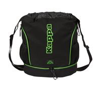 KAPPA BLACK - Mochila Saco, Mochila, Ideal para Niños de Diferentes Edades, Cómoda y Versátil, Calidad y Resistencia, 34x15x43 cm, Color Negro