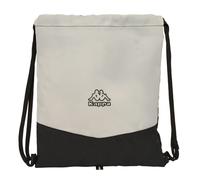 KAPPA GREY - Mochila Saco Plano Grande, Mochila, Ideal para Niños de Diferentes Edades, Cómoda y Versátil, Calidad y Resistencia, 35x40 cm