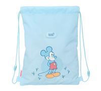 MICKEY MOUSE BABY - Mochila Saco Plano Junior, Mochila, Ideal para Niños de Diferentes Edades, Cómoda y Versátil, Calidad y Resistencia, 26x34 cm