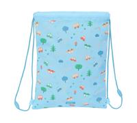 Saco Mochila SAFTA PREESCOLAR Coches, Mediano 34 cm.