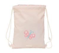 Saco Mochila SAFTA PREESCOLAR Mariposa, Mediano 34 cm.