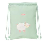 Saco Mochila SAFTA PREESCOLAR Ovejita, Mediano 34 cm.
