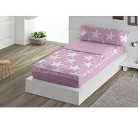Saco Nórdico con Relleno Star Javier Larrainzar, Cama 90 cm Rosa - Sedalinne