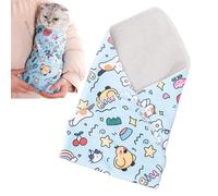 Saco para Gato para Cortar Uñas | Herramienta de Limitación Anti-Escape - Envoltura de pañales de Limpieza de oídos - para Gatos Cachorros Cuidado de Uñas Recortar Y Bañarse