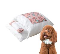 Saco para gatos, de gato caliente semicerrado ortopédico, suave para animales, nuestro saco de dormir para gatos está diseñado con un relleno