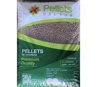 Saco Pellet 15 kg. Pellets para Estufas. Pellets de Madera 100% válido para Estufa de leña y/o Todo Tipo de Dispositivos operados con Pelle TS. Quemador de Pellet.