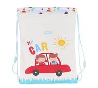 Saco Plano Junior Fácil Limpieza Safta Preescolar My Car, 260x10x340 mm