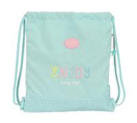 Saco Plano Reciclado Blackfit8 "Enjoy" 35 x 40 cm.