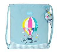 Saco Plano, Tejido Reciclable, Blackfit8 Fly With Me, 350xx400 mm