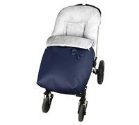 Saco Polar de Polipiel para Silla de Paseo Universal y Bugaboo.Danielstore (Marino)