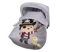 Saco Portabebé Universal Interestacional + Capota de Regalo!! Últimas unidades!!! (Bad Pirate)