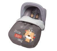 Saco Portabebé Universal Interestacional + Capota de Regalo!! Últimas unidades!!! (Lion Gris)