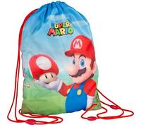 Saco portameriendas - super mario - tela transpirable y resistente - t