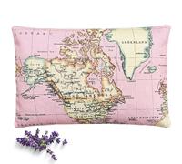 Saco Semillas Microondas Cervical Térmico de Trigo y Lavanda con Funda Lavable 19x25cm - Bolsa Cojín con Aroma Calor y Frío Multiusos Saquito Pies Calienta Camas y Lumbar (Rosa, 19x25)