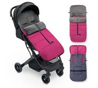Saco Silla Paseo Universal Interbaby | Saco Bebe Invierno Suave, Cálido, Afelpado | Saco Carro Bebe Invierno Desmontable, Doble Apertura, Lavado Fácil, Materiales Antialérgicos
