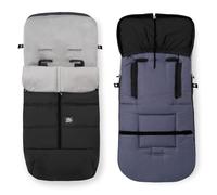 Saco Silla Paseo Universal Interbaby | Saco Bebe Invierno Suave, Cálido, Afelpado | Saco Carro Bebe Invierno Desmontable, Doble Apertura, Lavado Fácil, Materiales Antialérgicos