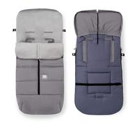 Saco Silla Paseo Universal Interbaby | Saco Bebe Invierno Suave, Cálido, Afelpado | Saco Carro Bebe Invierno Desmontable, Doble Apertura, Lavado Fácil, Materiales Antialérgicos