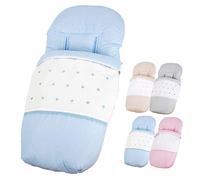 Saco Silla Paseo Universal - Uso como Saco en Invierno o como Funda de Silla en Verano - Hecho en España por Trimatt - Color AZUL