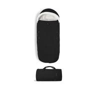 Saco para Stokke YOYO, Black - Capucha de forro polar con cordón, acolchado doble - Lavable a máquina a 30 °C - Incluye bolsa pequeña