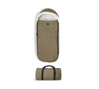 Saco para Stokke YOYO, Toffee - Capucha de forro polar con cordón, acolchado doble - Lavable a máquina a 30 °C - Incluye bolsa pequeña