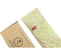 Saco Térmico de Semillas para microondas Aroma Lavanda, Azahar o Romero para aplicar Calor seco Natural 100% Algodón Jardín (Sin Aroma, M (50 x 15 x 2 CM con Funda))
