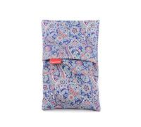 Saco Térmico de Semillas para microondas Aroma Lavanda, Azahar o Romero para aplicar Calor seco Natural 100% Algodón Cachemir (Sin Aroma, L (28 x 26 x 2 CM con Funda))