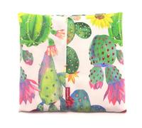 Saco Térmico de Semillas para microondas Aroma Lavanda, Azahar o Romero para aplicar Calor seco Natural con funda lavable Cactus (Azahar, L (28 x 26 cm con Funda))