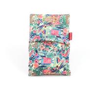 Saco Térmico de Semillas para microondas Aroma Lavanda, Azahar o Romero para aplicar Calor seco Natural 100% Algodón India ((Lavanda, L (28 x 26 x 2 CM con Funda))