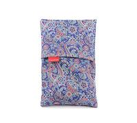 Saco Térmico de Semillas para microondas Aroma Lavanda, Azahar o Romero para aplicar Calor seco Natural 100% Algodón Cachemir (Azahar, M (50 x 15 x 2 CM con Funda))