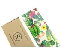 Saco Térmico de Semillas para microondas Aroma Lavanda, Azahar o Romero para aplicar Calor seco Natural con funda lavable Cactus (Lavanda, S (23 x 15 cm con Funda))