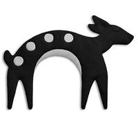 SACO TÉRMICO Leschi de semillas para microondas/para la tensión cervical/Animal: Corcino Flora, negro