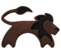 SACO TÉRMICO Leschi de semillas para microondas/para la tensión cervical/Animal: León Juri, marrón