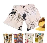 Saco Termico Semillas para Microondas - Bolsa Semillas Calor Microondas - Cojin de Semillas para Microondas - Sin Aroma - Relleno de Semillas de Mijo Ecológico - Fabricado en España 45x14cm