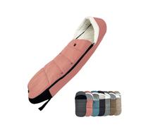 Saco universal para cochecito Babyzen YOYO/YOYO2 y Bugaboo, base Oxford impermeable, fácil de limpiar, funda cálida para cochecitos (estándar, rosa jengibre)