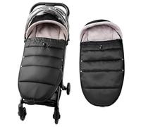 Saco universal para cochecito, resistente al viento, resistente al agua, forro polar para invierno, para correa de 3 o 5 puntos, funda para patas de los pies para cochecito, cochecito, asiento