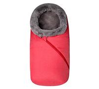 Sacos de Abrigo Carritos Universal Saco de Silla Espesar Invierno Térmica Moda Outdoor Windproof Impermeable para Todos Cochecito Silla de Paseo Sillas de Coche (Red)