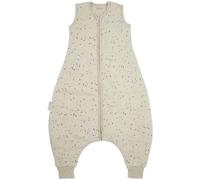 Sacos de abrigo marca Meyco. Modelo Schlafsack mit Beinen/Schlafoverall - Rib Mini Spot - Sand Melange - Gr. 104 cm