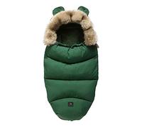 Sacos de Abrigo Universal Carritos Saco de Silla Otoño Invierno Térmica Suave Cómodo Aire Libre Windproof Adecuado Cochecito Silla de Paseo Sillas de Coche (Green)