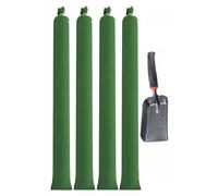 Sacos de Arena para Inundaciones, Barreras de inundación Reutilizables, Bolsas de Arena para Garajes, Casas, Sótanos, Puertas, Sacos de Protección contra inundaciones -4pcs/120cm